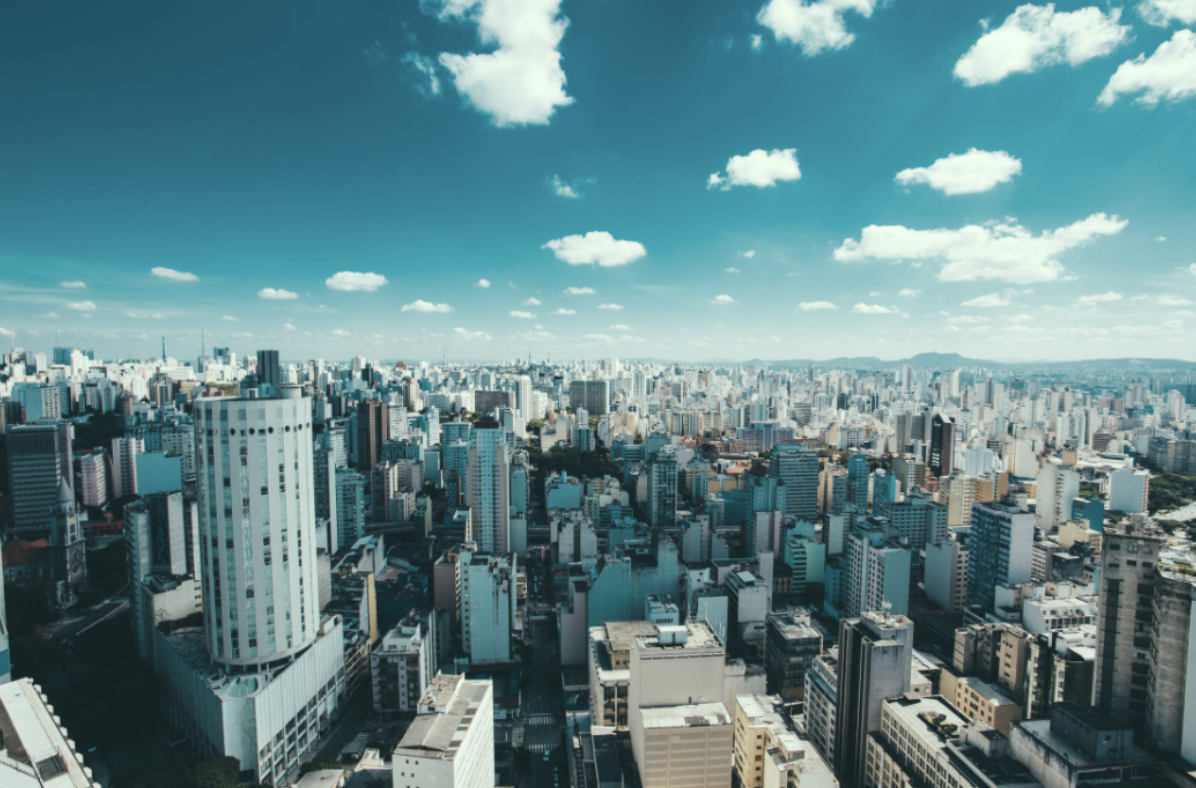 vista aerea de sao paulo